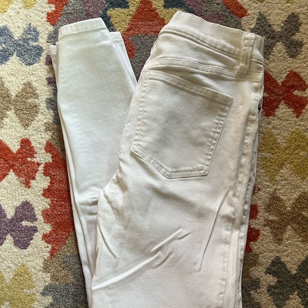 Free people white jeans